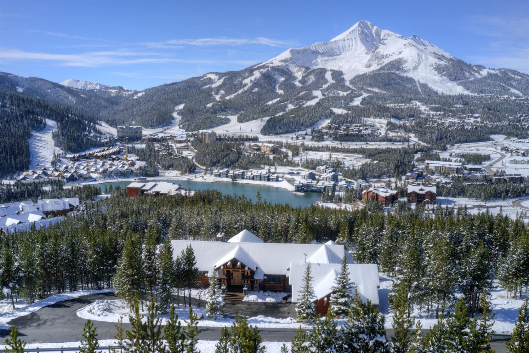 White Wolf Vacation Rental with Lone Peak in Background