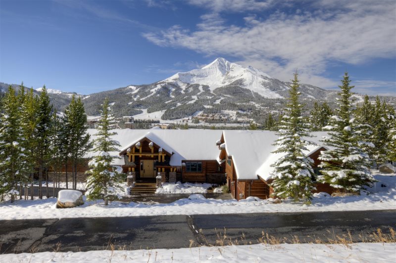 White Wolf Vacation Rental with Lone Peak in Background