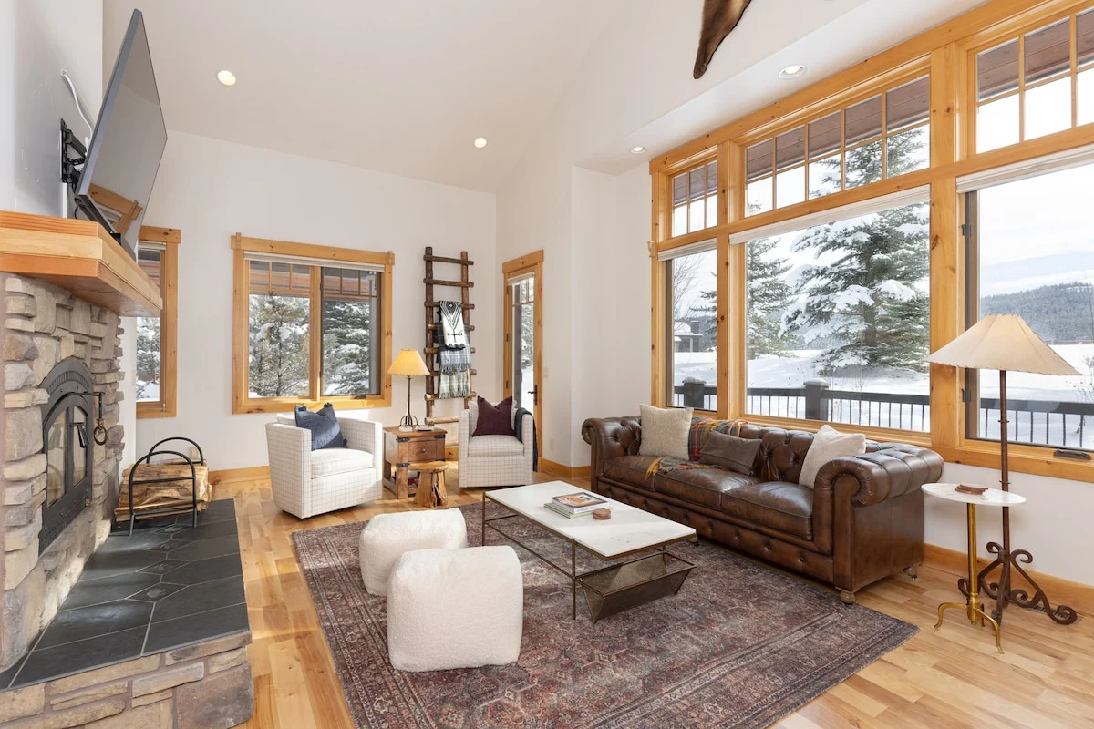 Living Room of Wilson Peak Properties Vacation Rental