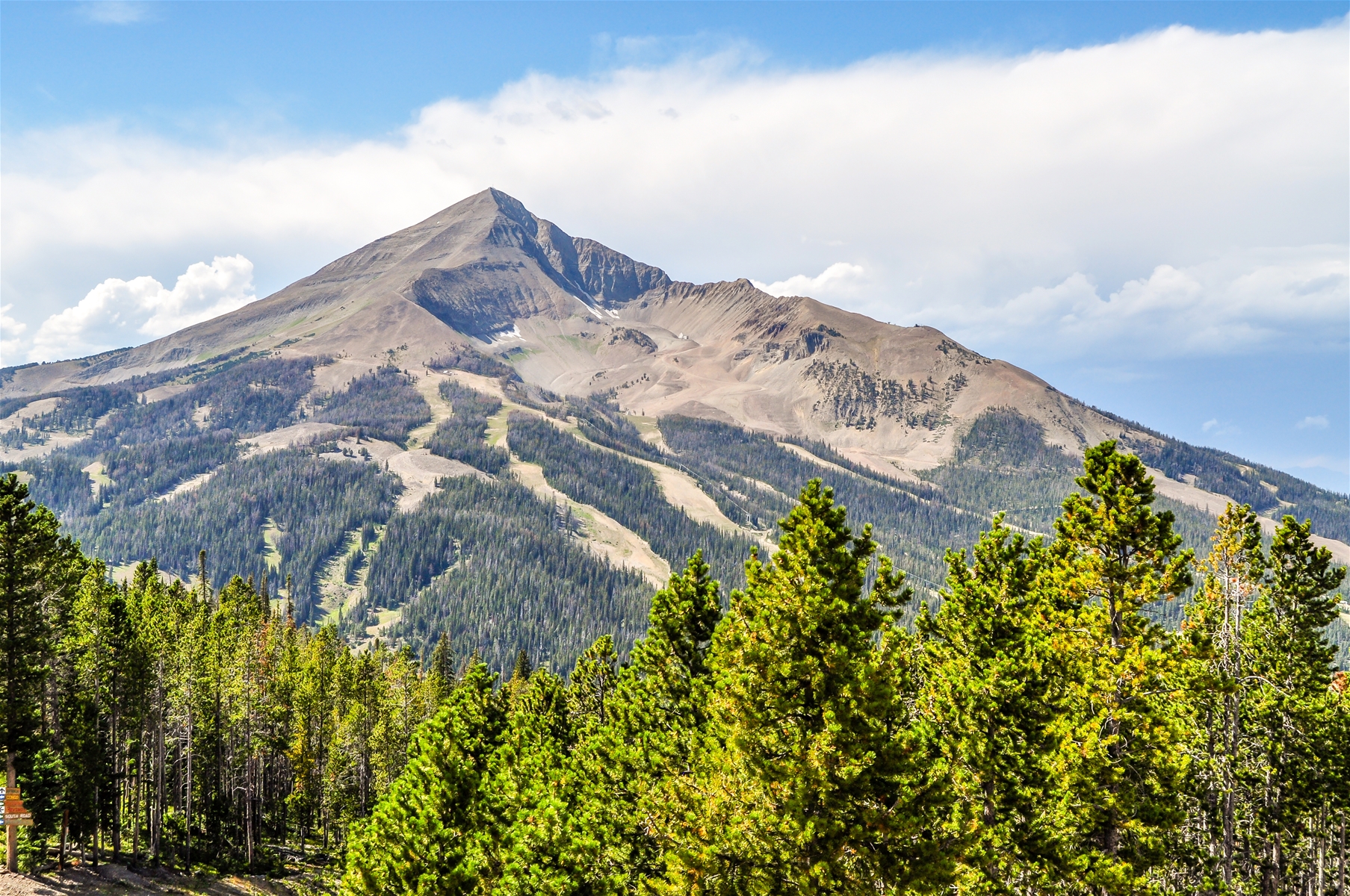 Lone Peak & Ski Runs in Summer