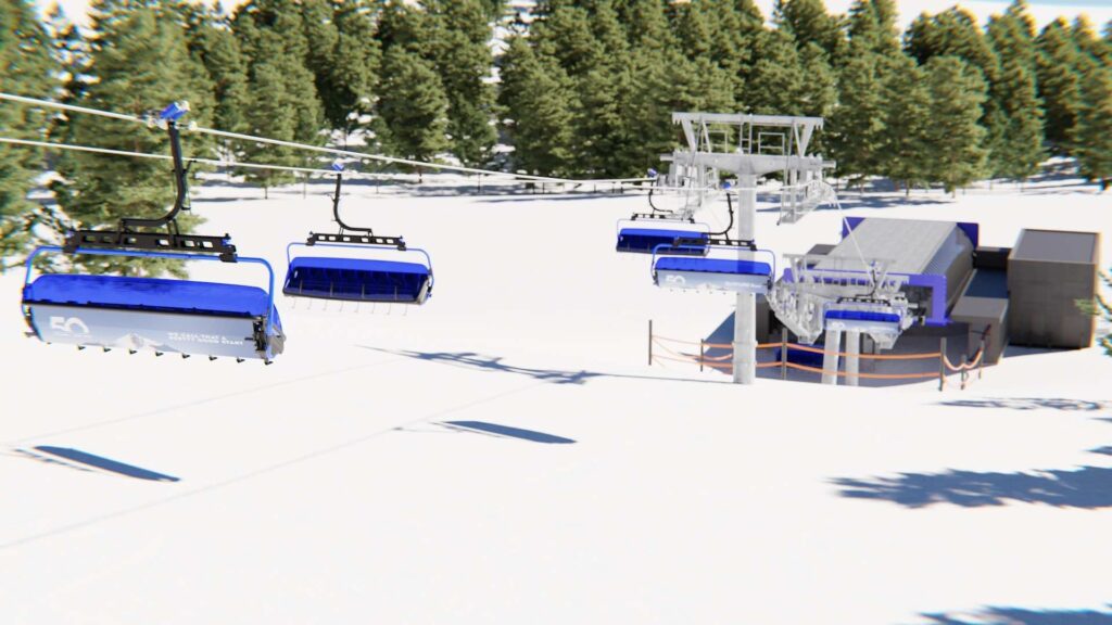 Madison 8 Chairlift Rendering