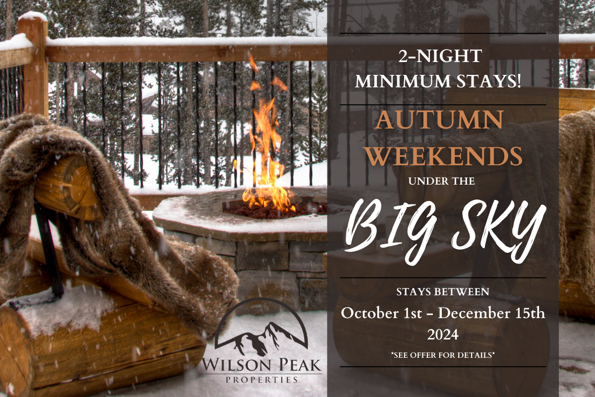 Autumn Weekends 2-night minimum promo